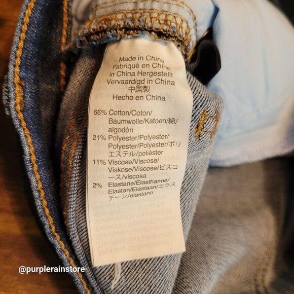 Madewell Jeans 28 Skinny 9" High Rise Creston Wash J4624 Tummy Control Slimming - Picture 5 of 12